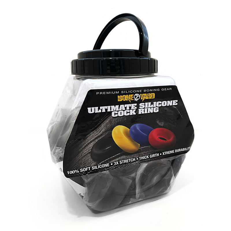 Boneyard Ult Silicone 50 ct display BLK