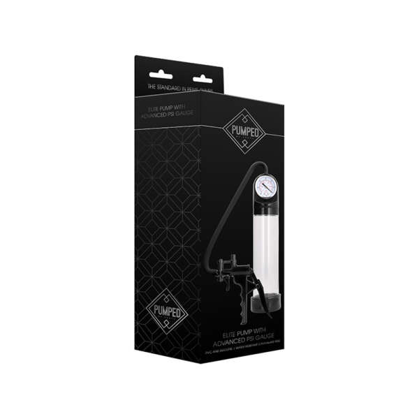 Pumped Elite Pump W/AdvGauge Clr