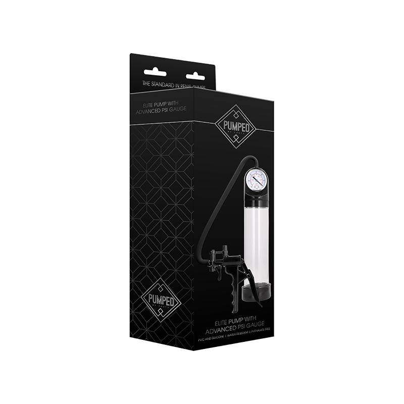 Pumped Elite Pump W/AdvGauge Clr