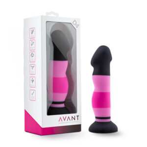 Avant D4 Sexy in Pink 8in Silicone Dildo