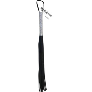 SS S&M Sparkle Flogger Black