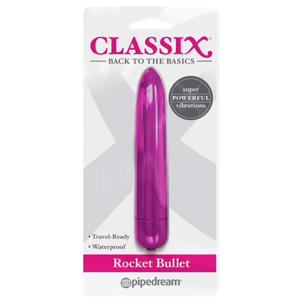 PD Classix Rocket Bullet Vibrator Pink