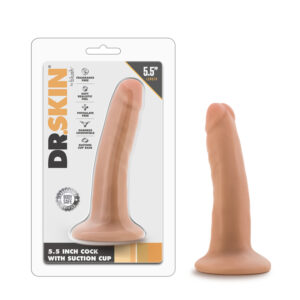 Dr. Skin Realistic 5.5in Dildo Beige