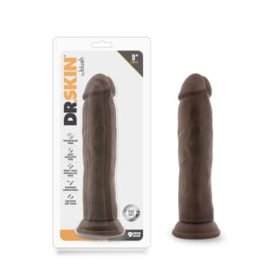 Dr. Skin 9.5in Dildo Brown