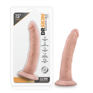 Dr. Skin Realistic 7in Dildo Beige