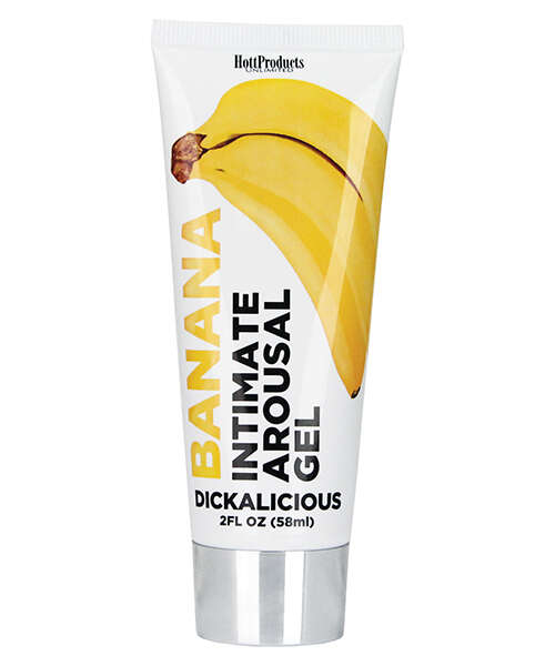 Dickalicious Penis Arousal Gel 2 oz - Banana