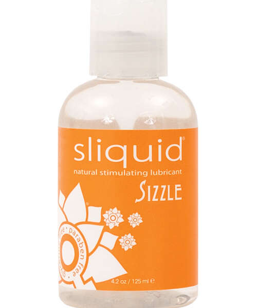 Sliquid Sizzle Warming Lube Glycerine & Paraben Free - 4.2 oz
