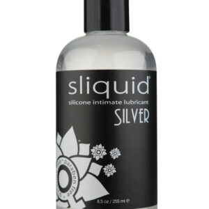 Sliquid Silver Silicone Lube Glycerine & Paraben Free - 8.5 oz