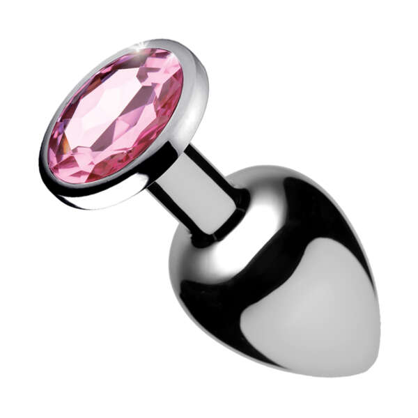 Booty Sparks Pink Gem - Small Anal Plug