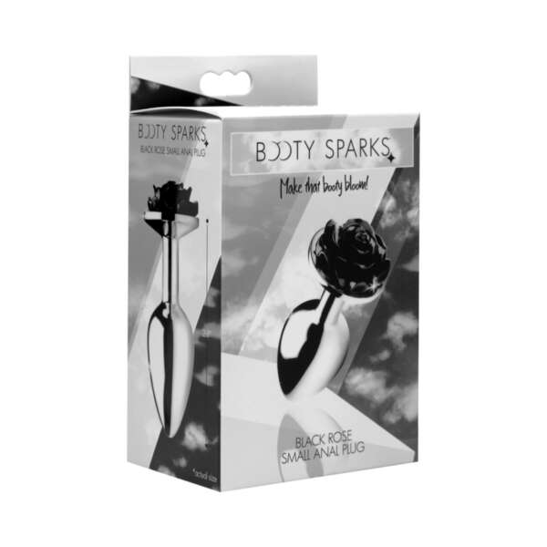 Booty Sparks Black Rose - Sm Anal Plug