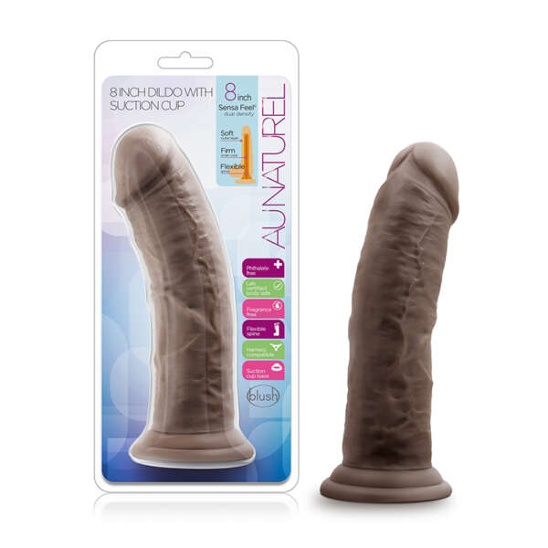 Au Naturel 8in Posable Dual Density Brn