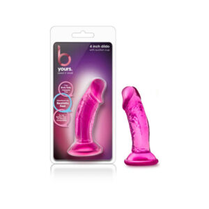 B Yours Sweet n Small 4in Dildo Pink