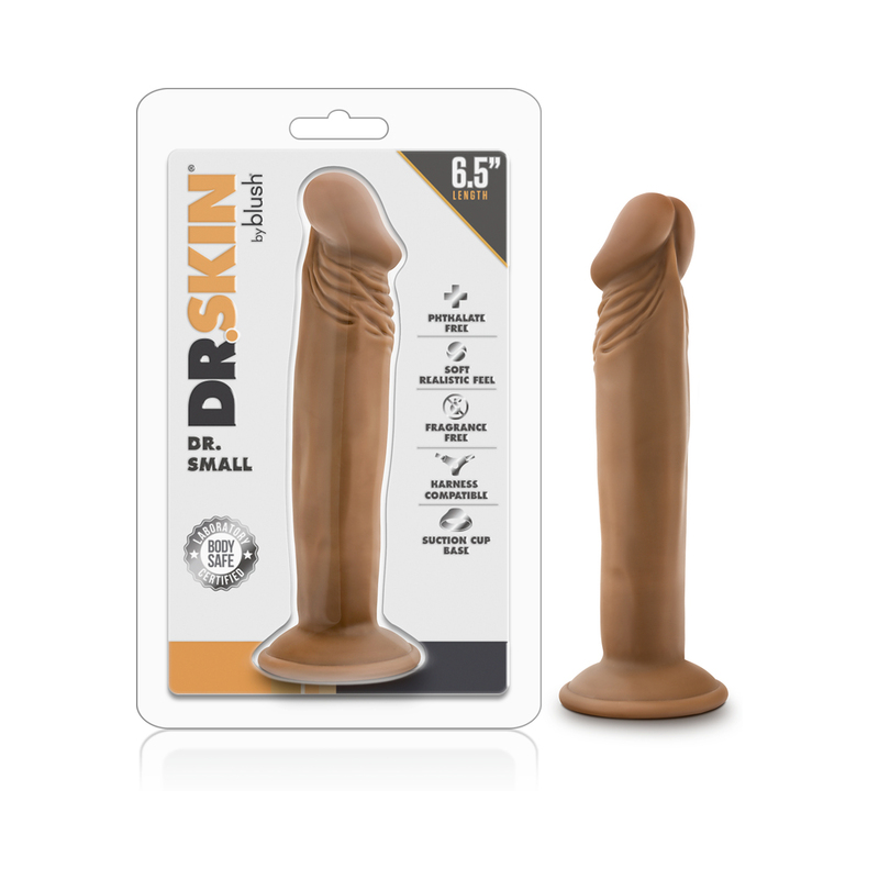 Dr. Skin Dr. Small 6.5in Dildo Tan
