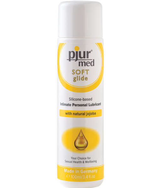 Pjur Med Soft Glide Silicone Based Personal Lubricant - 100 ml Bottle