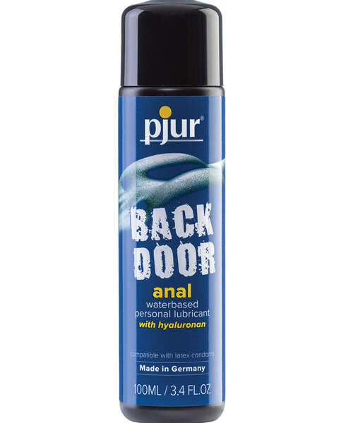 Pjur Back Door Anal Water Based Personal Lubricant - 100 ml Bottle