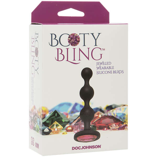 Booty Bling Wearable Silicone Beads Pink