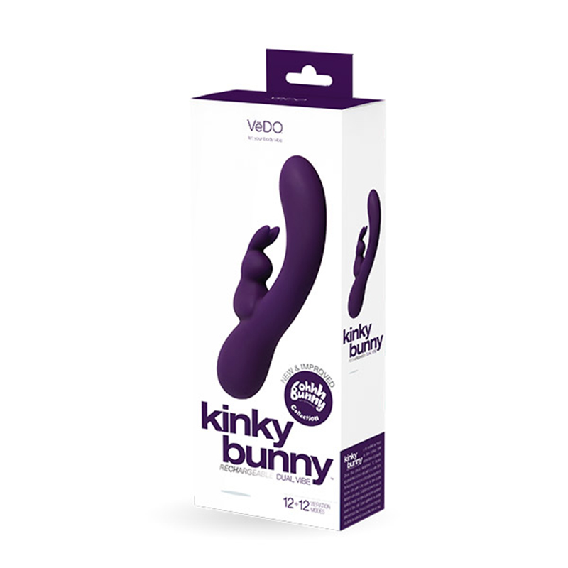 VeDO Kinky Bunny Rechrg Rabbit Vibe Purp