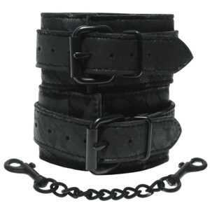 Sincerely, SS Lace Wrist Cuffs w/ Chain