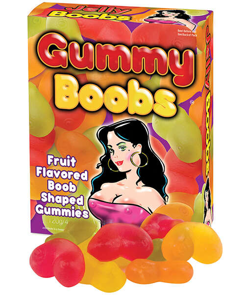 Gummy Boobs Candy - 5.35 oz