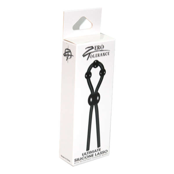 ZT UltimateSiliconeLasso AdjCockring Blk