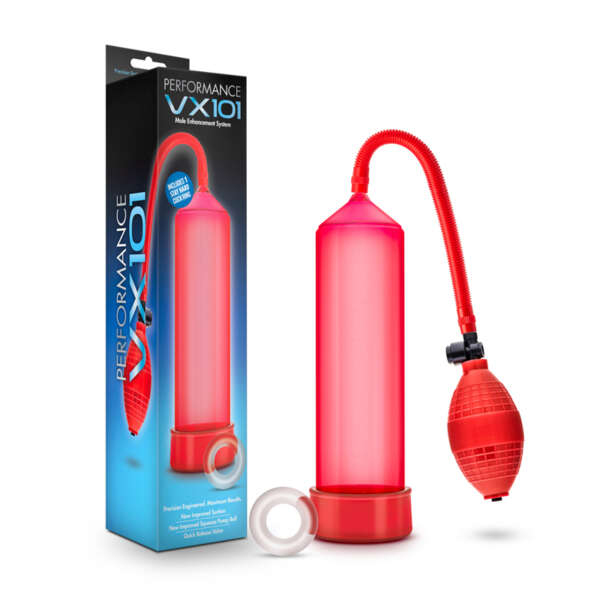 Performance VX101 Male Enhance Pump Red