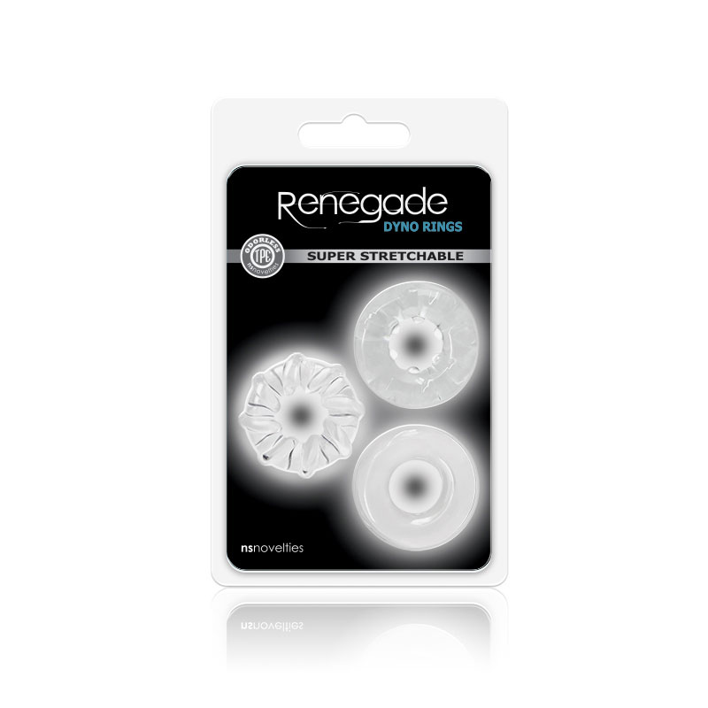 Renegade Dyno Rings 3pk Clear