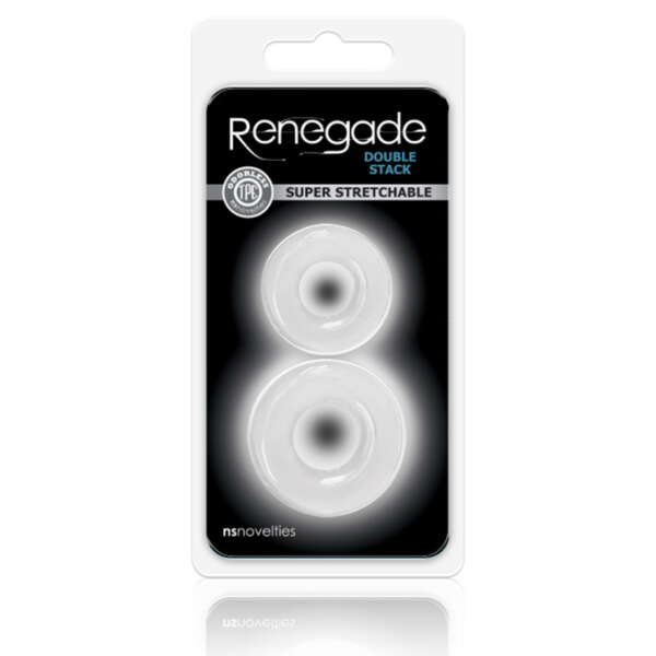 Renegade Double Stack 2pk Clear