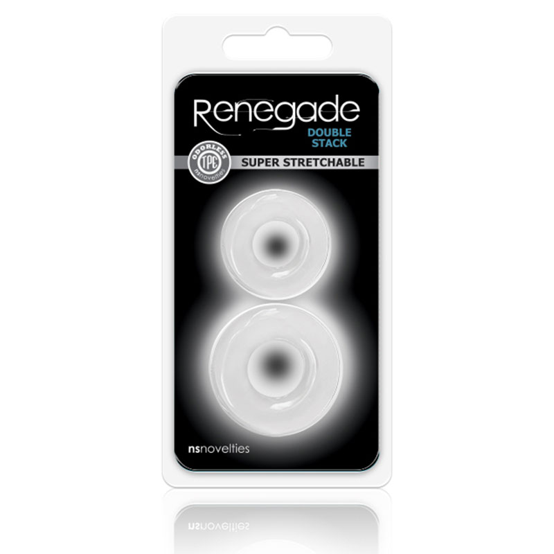 Renegade Double Stack 2pk Clear