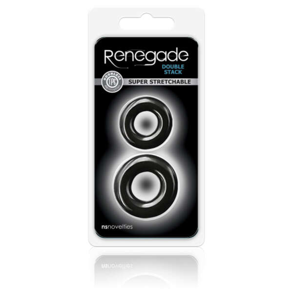 Renegade Double Stack 2pk Black