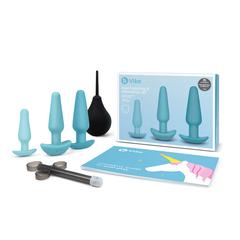 b-Vibe Anal Training&Education Set Teal