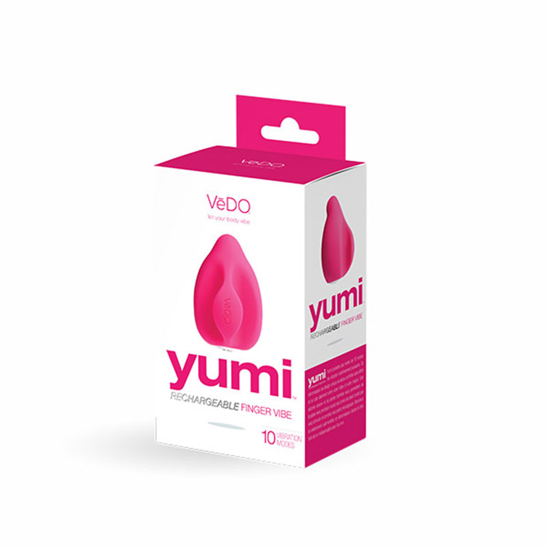 VeDO Yumi Rechg Finger Vibe Foxy Pink