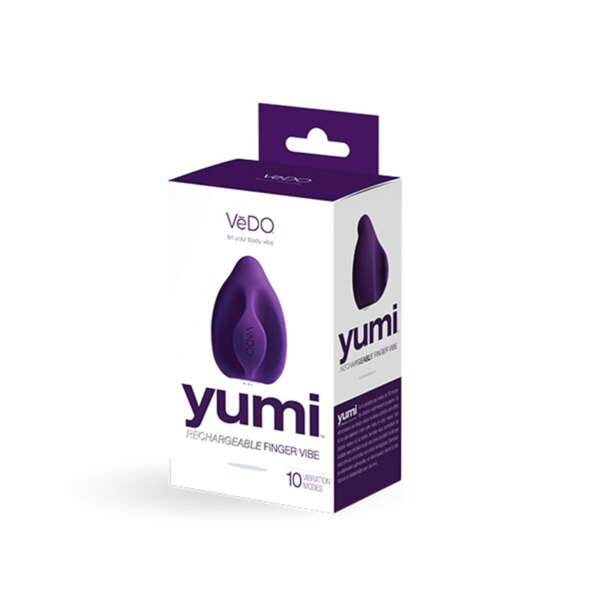 VeDO Yumi Rechg Finger Vibe Deep Purple