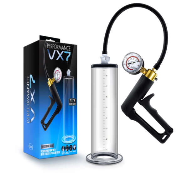 Performance VX7 Vacuum Penis Pump Clear
