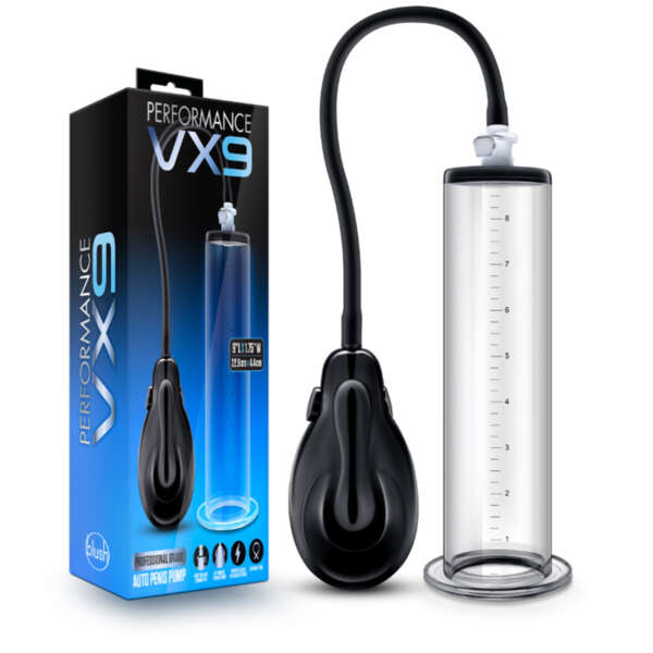 Performance VX9 Auto Penis Pump Clear