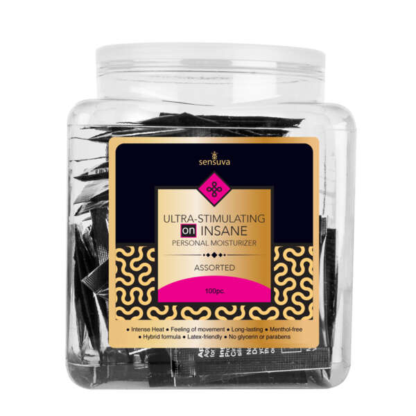 Sensuva Ultra On Insane Asst Tub (100pc)