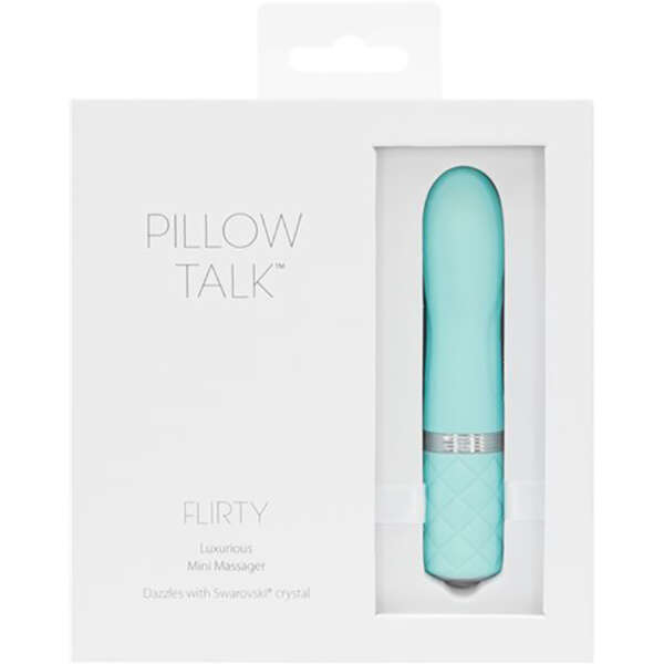 Pillow Talk Flirty Bullet Teal