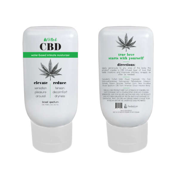 CBD Infused Water Base Lube 2oz 25mg