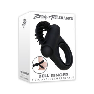 ZT Bell Ringer Vibrating Cockring Black