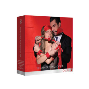 Ouch 6Pc Beginner Bondage Kit Red