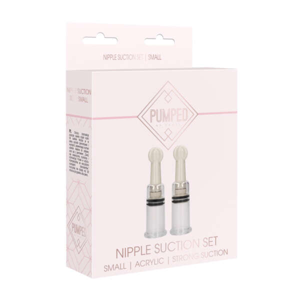 Pumped Nipple Suction Set Rose Sml