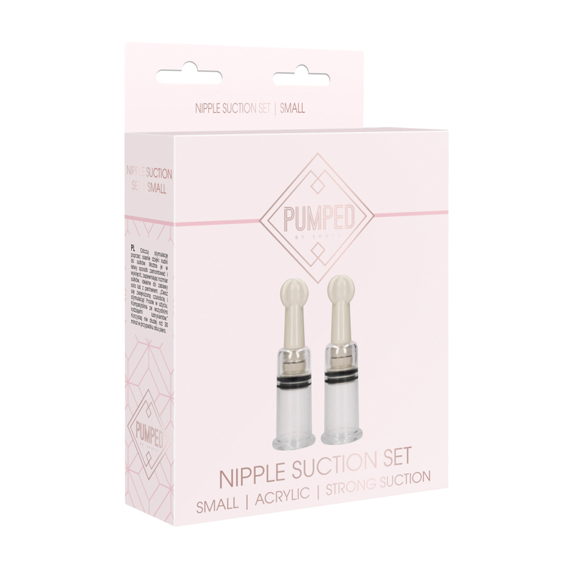 Pumped Nipple Suction Set Rose Sml