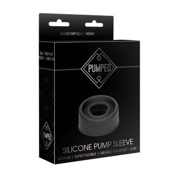 Pumped Sili Pump Sleeve Blk Medium