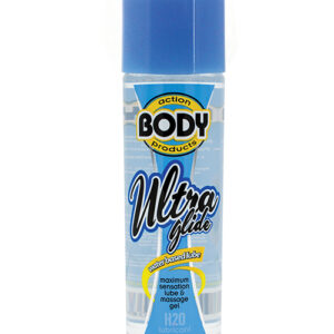 Body Action Ultra Glide Water Based Lubricant - 2.3 oz Bottle