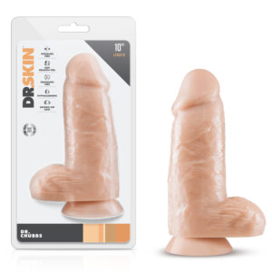 Dr. Skin Dr. Chubbs 10in Dildo Beige
