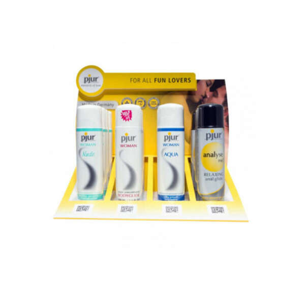Pjur 16 Try It Yellow 100 ml counter dis
