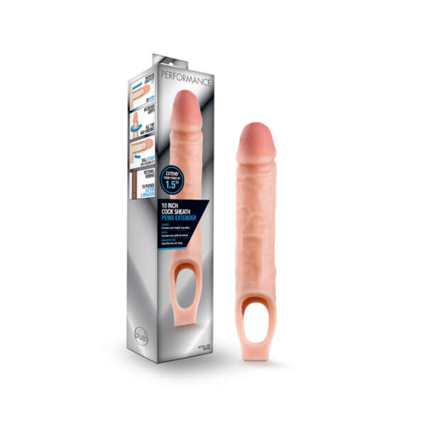 Performance 10in Cock Sheath Beige