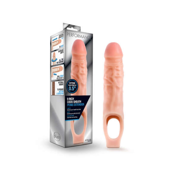 Performance 9in Cock Sheath Beige