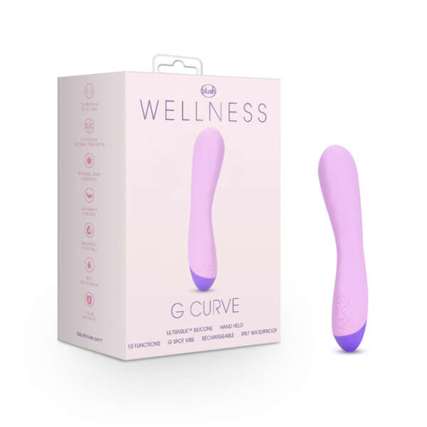 Wellness G Curve G-Spot Vibrator Purple