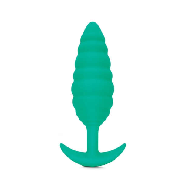 b-Vibe Twist Texture Vibrating Plug Grn