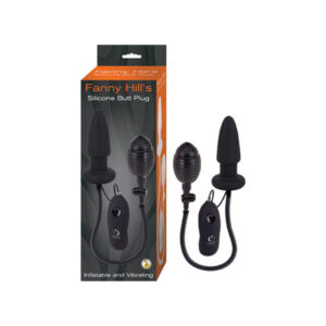 Fanny Hills Silicone Butt Plug Black